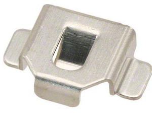 MPD 0.1 in.-high, 414 style housing and retainer clip MPD 0.1 in.-high, 414 style housing and retainer clip